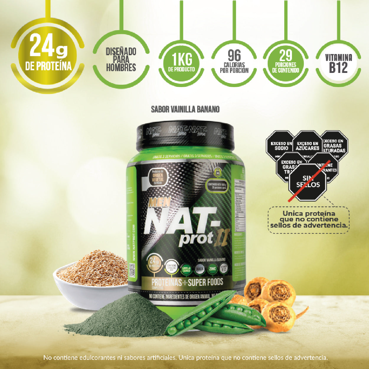 NAT – Prot II Men / 1 kg