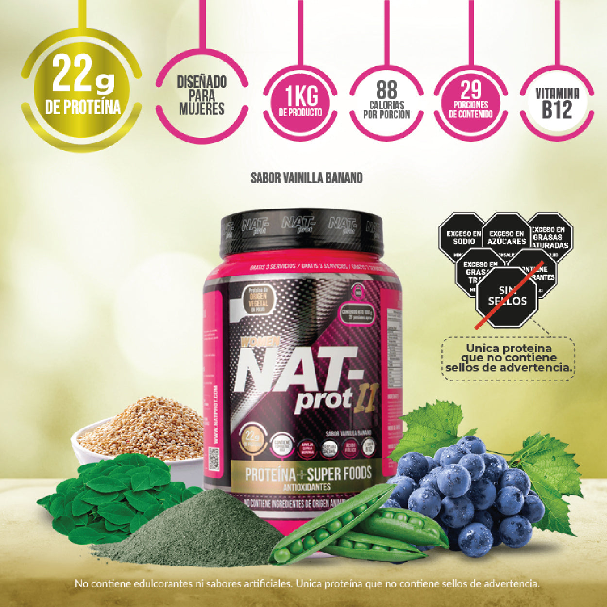 NAT – Prot II Women / 1kg