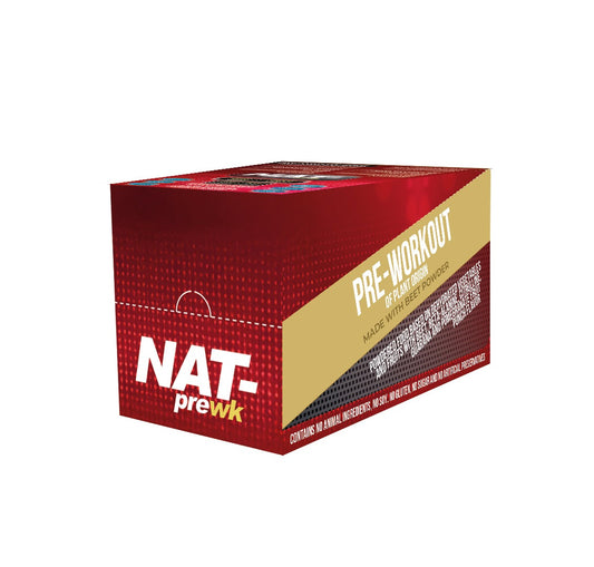 NAT Pre Work Out 15 sobres / 10 grs c/u