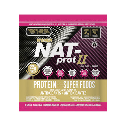 NAT– Prot II Women Sachets pack 12 sobres / 35 grs c/u