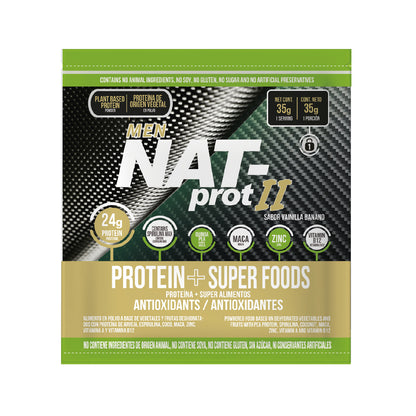 NAT-PROT men Sachets pack 12 sobres / 35 grs c/u